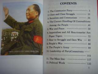 Quotations From Chairman Mao Tse Tung Little Red Book  