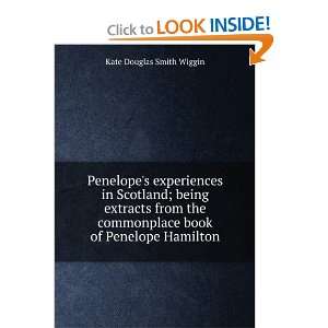   book of Penelope Hamilton Kate Douglas Smith Wiggin Books