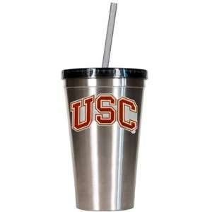  USC Trojans Southern Cal Stainless Steel Travel Cup 