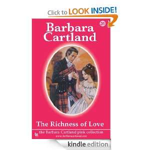 31 The Richness Of Love (The Pink Collection) Barbara Cartland 