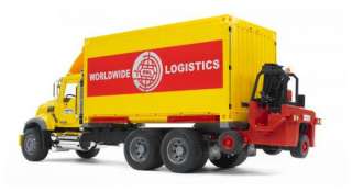 Bruder Toys Mack Granite Cargo Toy Truck w/ Forklift 02819 NEW SAME 