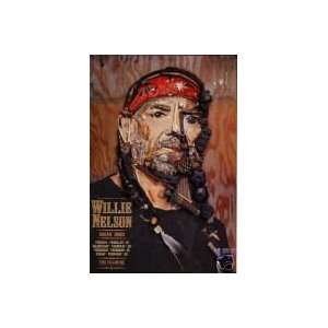  Willie Nelson F511 Fillmore Concert Poster 2/19 22/2002 w 