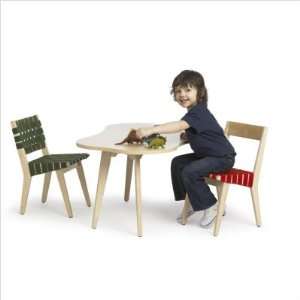    Knoll 643TAS BN HL Kids Risom Amoeba Table Furniture & Decor