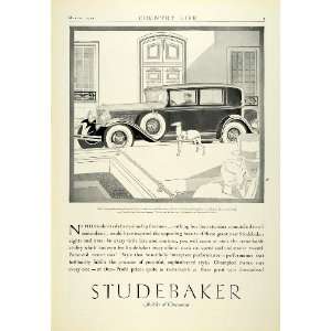   Six Cylinder Car Lawrence Fellows   Original Print Ad