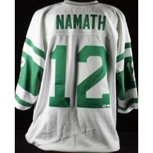  Jets Broadway Joe Namath Signed Authentic Jersey Psa 