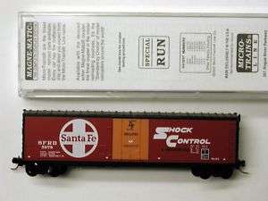 MTL Micro Trains Special Run 0.62 ATSF 5978 boxcar  