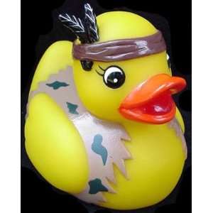  American Indian Rubber Duck 