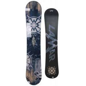  Lamar Realm Snowboard Wide Red/Wood 156