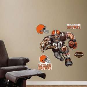  Barreling Brown Cleveland Browns Fathead NIB Everything 