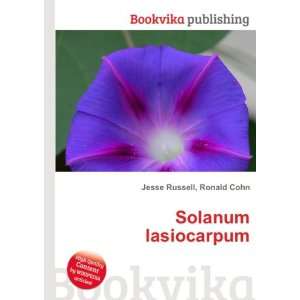 Solanum lasiocarpum Ronald Cohn Jesse Russell Books