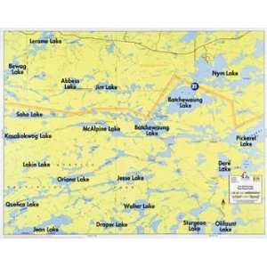  Fisher BWCA/Quetico Canoe Map Number 29