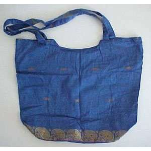  Saree Bag   Indian Ethnic bag   Blue 