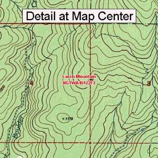  USGS Topographic Quadrangle Map   Larch Mountain 