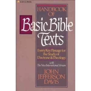  Handbook of Basic Bible Texts Every Key Passage for the 