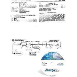   CD for AUTOCOLLIMATING OPTICAL HETERODYNE TRANSCEIVER 