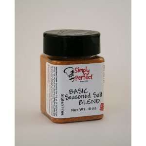 Basic Seasoned Salt Blend, 6 oz, Gluten and Soy Free, No MSG, Easy to 