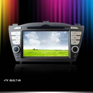 Autoradio car DVD DVB T GPS Double din for Hyundai IX35  