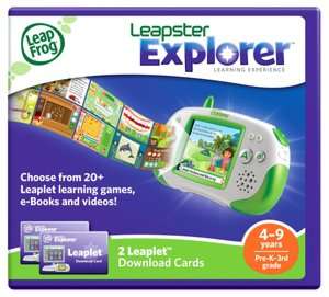   LeapFrog Leapster Explorer Leaplet  Cards 