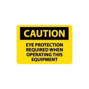   Required When Operating This Equipment Safety Sign