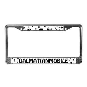  Dalmatianmobile Pets License Plate Frame by  