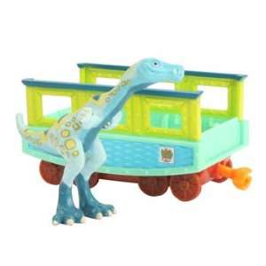  Dinosaur Train Bucky With Train Car Collectible Toys 
