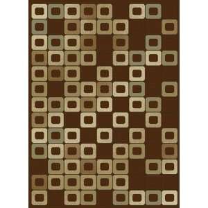  Abacus Chocolate Rug From the China Garden Collection (94 