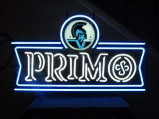 Primo Island Lager Beer Logo Promotional Neon Light Bar Sign NEW USA 