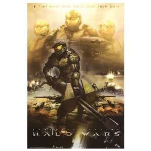  Halo Wars Movie Poster, 24 x 36