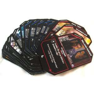  Battlestar Galactica Collectible Card Game Lot of 37 Rare 