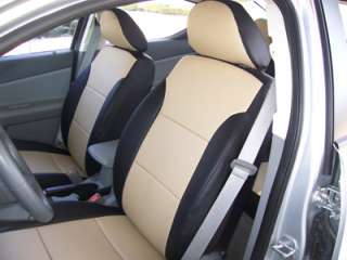 DODGE AVENGER 2008 2012 S.LEATHER CUSTOM FIT SEAT COVER  