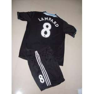  2011 2012 quality embroidery logo chelsea #8 lampard away 