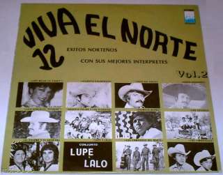 VIVA EL NORTE CORNELIO REYNA,EL PALOMO Y EL GORRION LP  