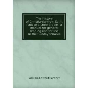   and for use in the Sunday schools William Edward Gardner Books