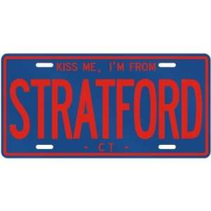   STRATFORD  CONNECTICUTLICENSE PLATE SIGN USA CITY