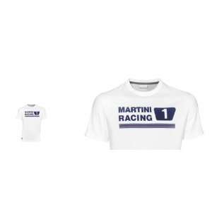  Genuine Porsche Mens Martini Racing T Shirt   European 