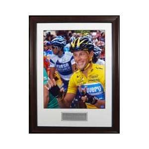   Armstrong   Unsigned & Framed   2005 Tour De France