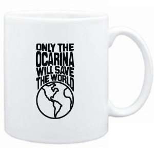  Mug White  Only the Ocarina will save the world 