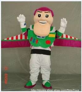 Buzz Lightyear Toy Story Mascot Costume Fancy Dress  