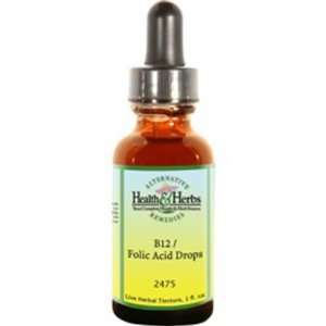  Alternative Health & Herbs Remedies B 12 Drops 5,000 mcg 