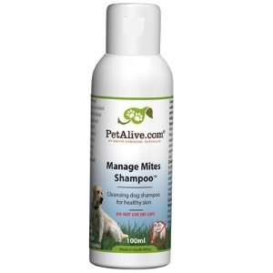   Manage Mites Shampoo for healthy skin in dogs (100ml) 