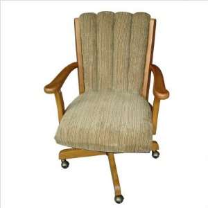  International Concepts C105 34N Swivel High Arm Chair Dark 