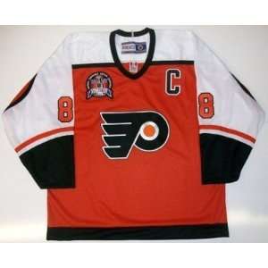  Eric Lindros Philadelphia Flyers 1997 Cup Jersey Orange 
