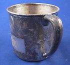 baby cup silverplate silver plate oneida community ltd vintage mug