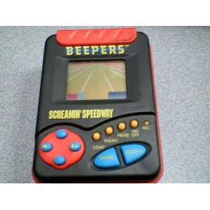   Electronics Beepers Screamin Speedway Pager like LCD Handheld Held