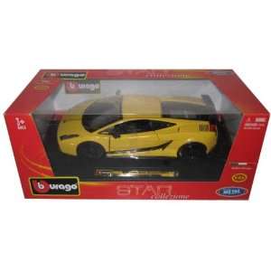  Lamborghini Gallardo Superleggera Yellow Diecast Car Model 