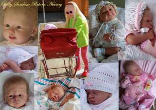 Baby Sunshine Reborn Girl Toddler Doll Bonnie by Linda Murray 99p NO 