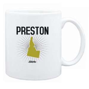   Preston Usa State   Star Light  Idaho Mug Usa City