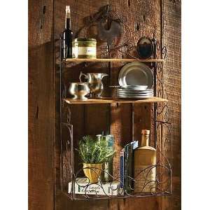 Rooster Country Wall Shelf Organizer Home Decor