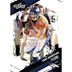  2009 Score Glossy #92 Tony Scheffler   Denver Broncos 