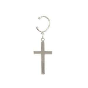  Dangling Cross Belly Button Clip Non Piercing Jewelry